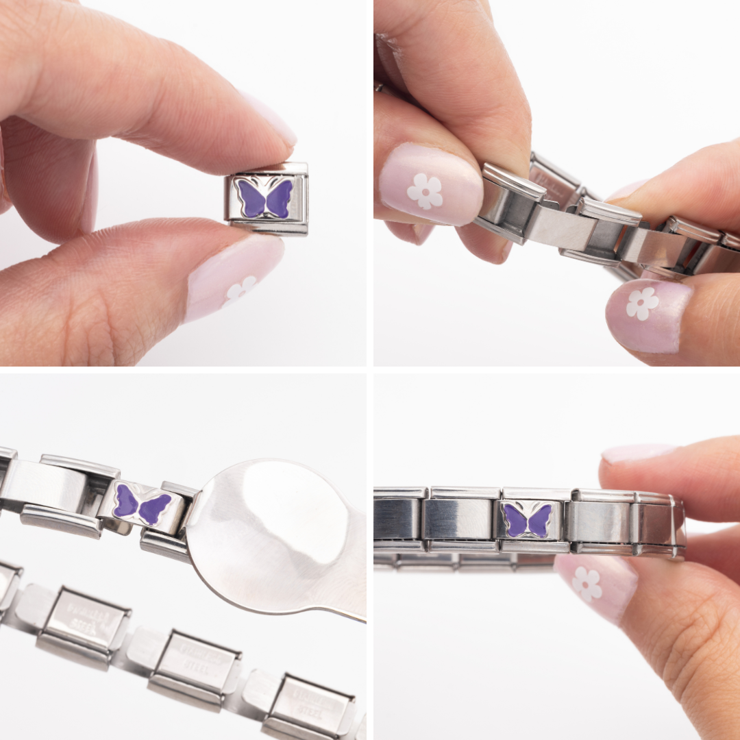 CHARM CORAZON DE FLOR